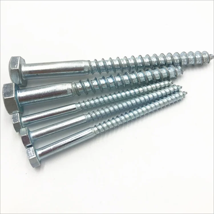 Manufacturer Wholesale Oem Durable Stainless Steel 15mm-80mm Hex Head Wood Furniture Tapping Screws Self