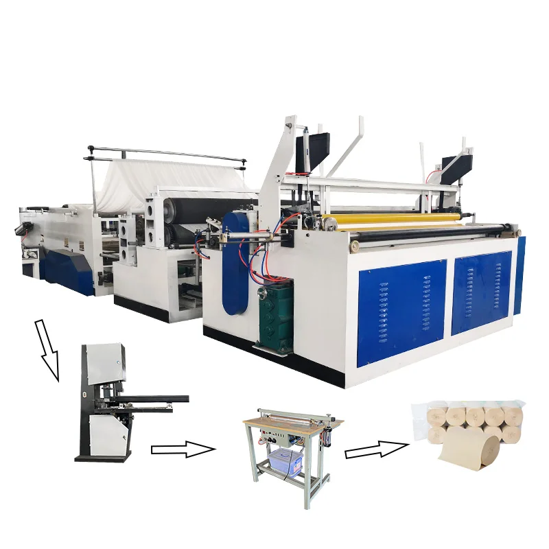 high speed good quality toilet tissue roll making machine toilet paper machine production line