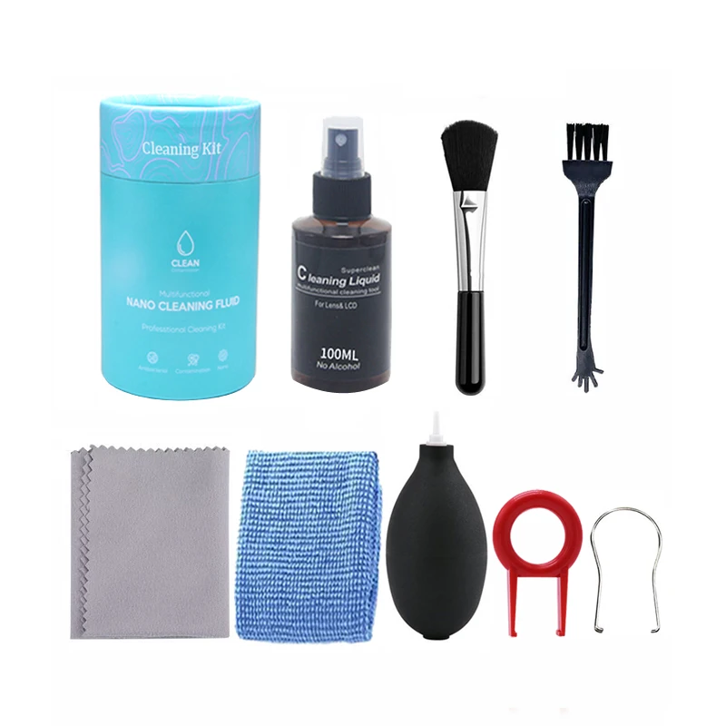 Support custom cleaning cloth brush fan screen cleaning liquid brush computer cleaning set