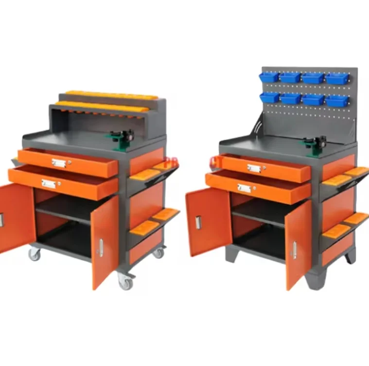 Cnc Machining Center Bt30 Tool Cabinet Large Capacity Tool Holder Tool Management Car Multi-function Handle Bench