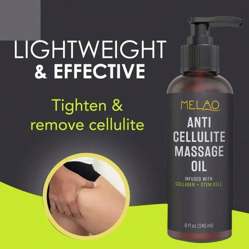 Cellulite Massage Oil with Private Label Anti-cellulite Collagen Natural Oem Premium Stem Cell Best Sale Anti