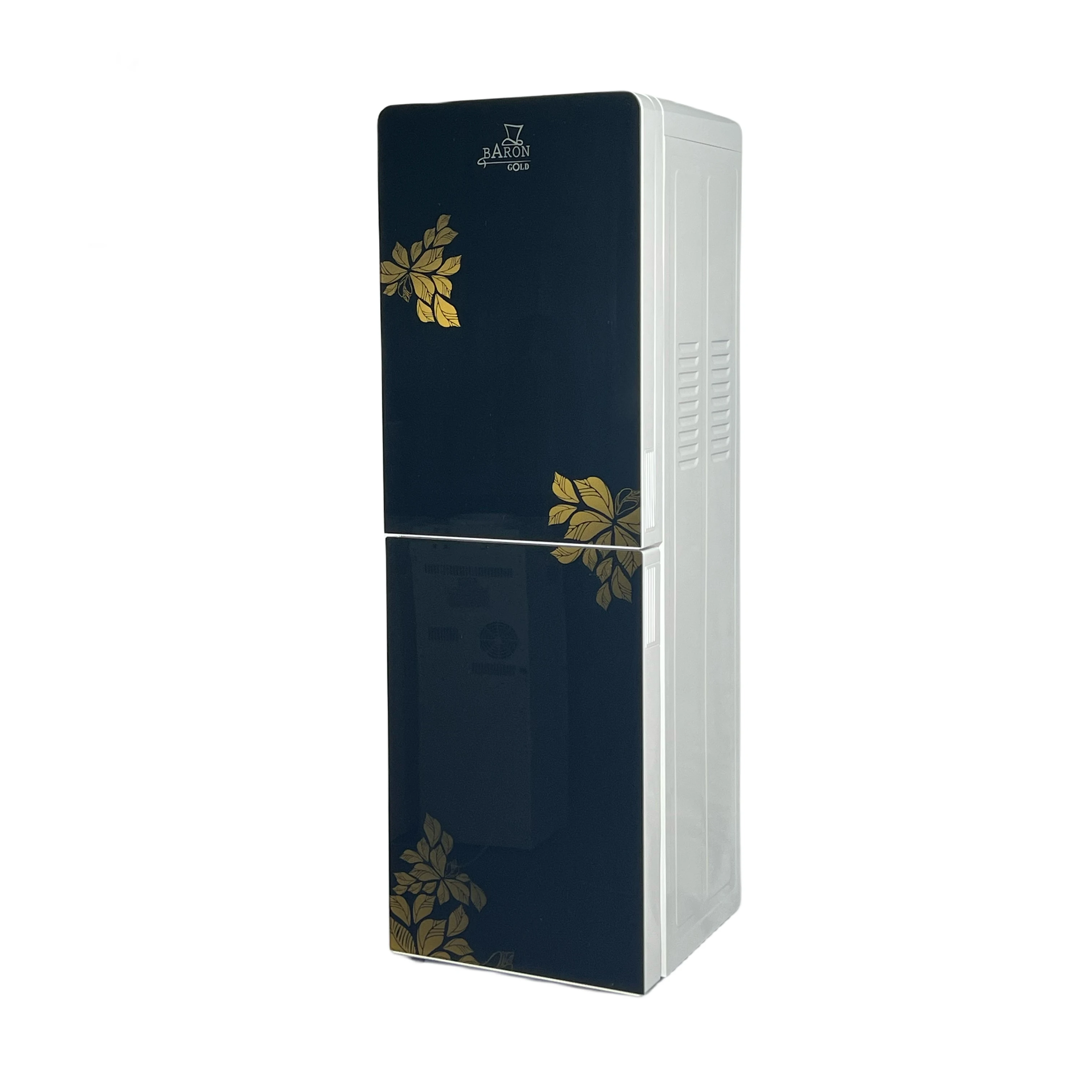 JINMING colorful customized glass door 5 gallon water cooler hot cold water dispenser with refrigerator compressor cooling Iraq