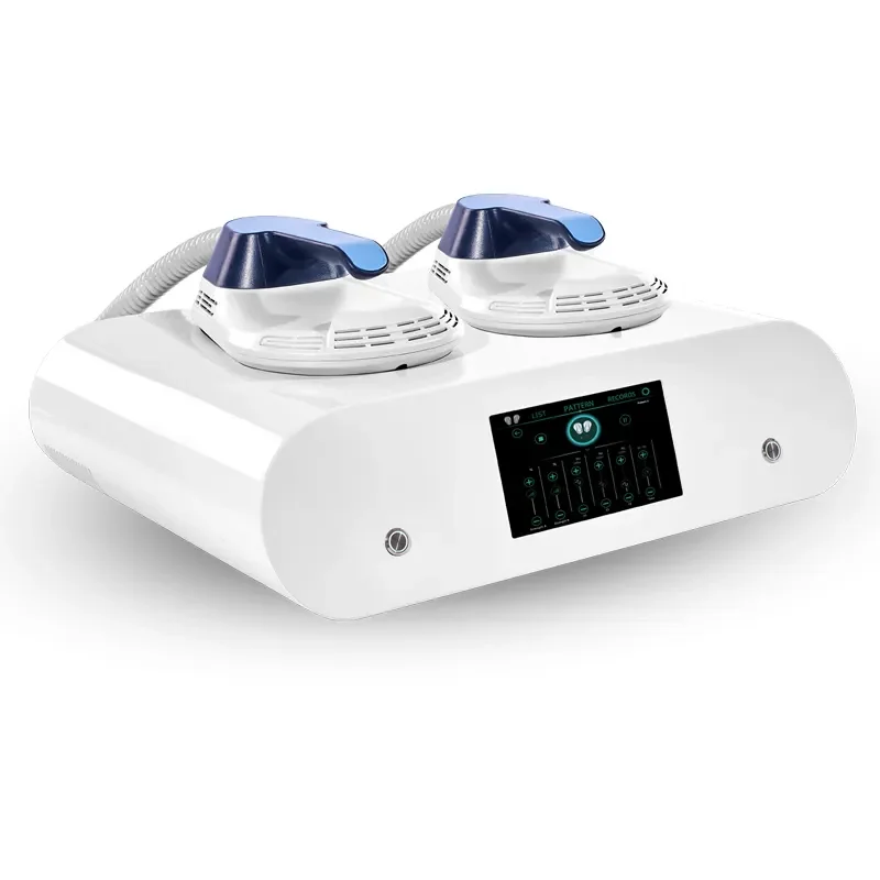 2023 new technology 2 handle ems sculpting machine Muscle building Stimulator ems slim machine 14 tesla rf body shaper emslim