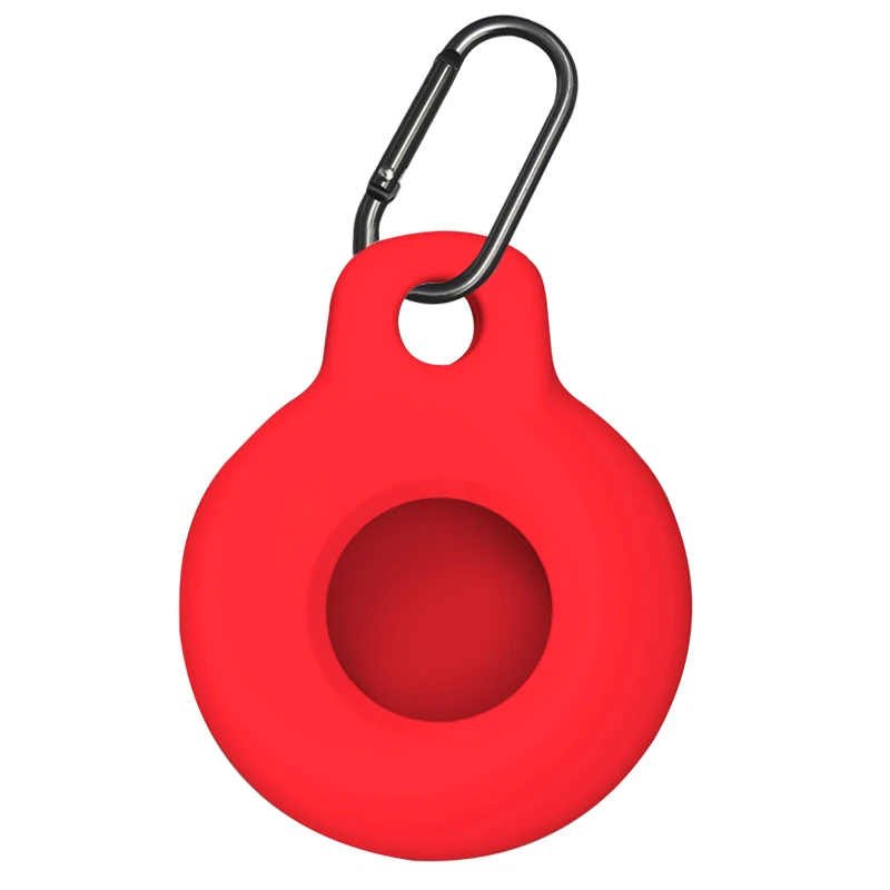 For air tags Accessories protective case for Apple airtags smart  Silicone keychain hang tags keyring case airtags
