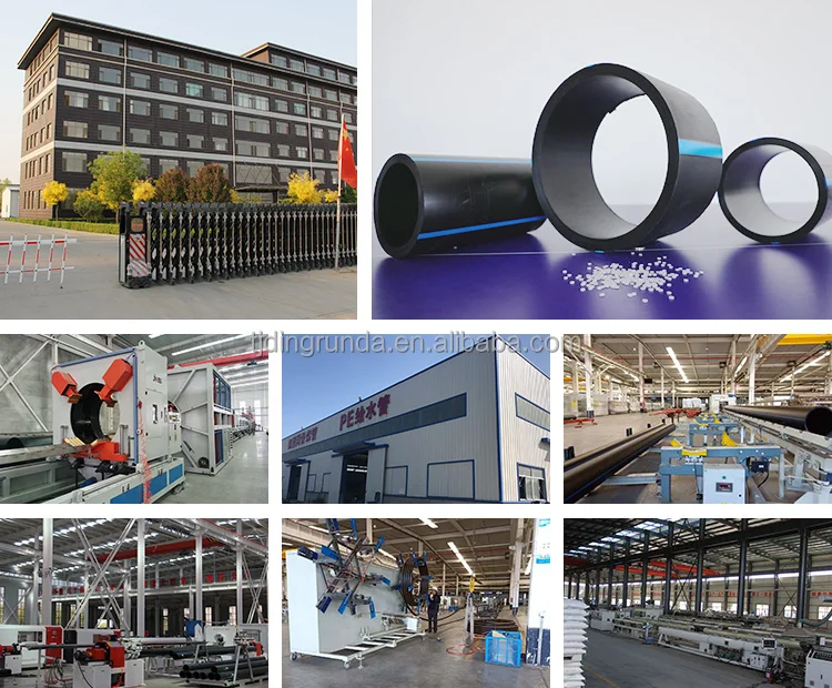 HDPE PE Water Pipe for Water Supply Irrigation Drainage Agriculture DIN & ASTM Standards 2-5mm Thickness 6m-100m Length on Sale