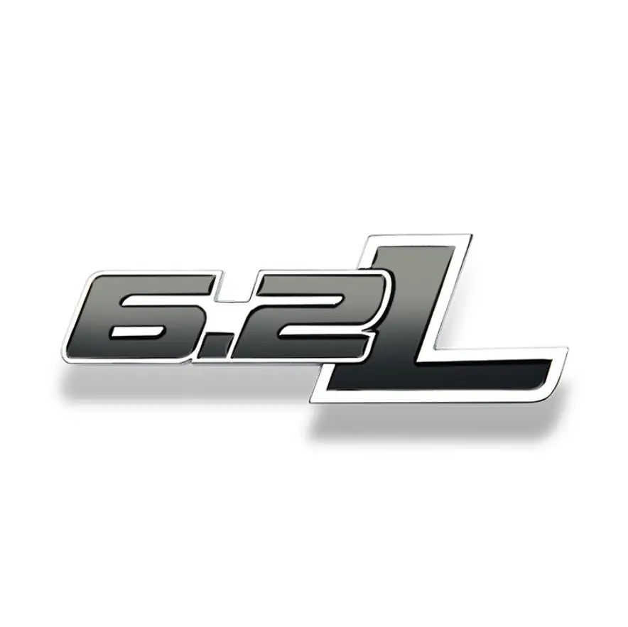 Индивидуальный логотип 6.2L номер буквенная наклейка Автомобильный багажник бампер задняя дверь эмблема значок