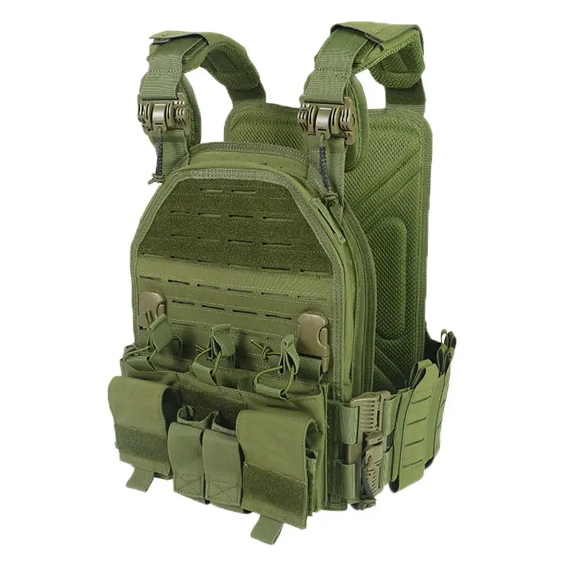 Can be customized for defensive tactical chest vest combat tactical vest