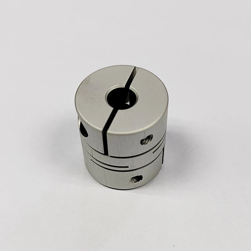 Aluminum Alloy Shaft Coupling Screw Thread Clamping for Motor Rigid Couplings Rigid Shaft Rigid Shaft Coupling