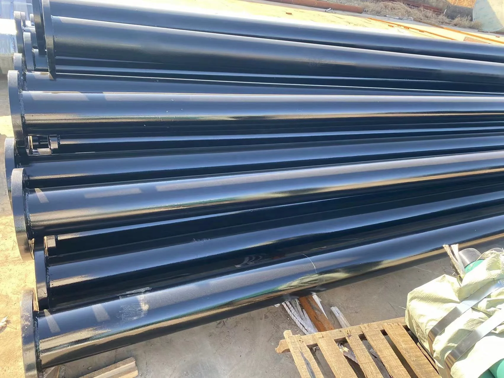 underground bunker Iron pipes Hollow  NSI B16.5 Carbon Steel Large Diameter Forged Flanges steel pipe