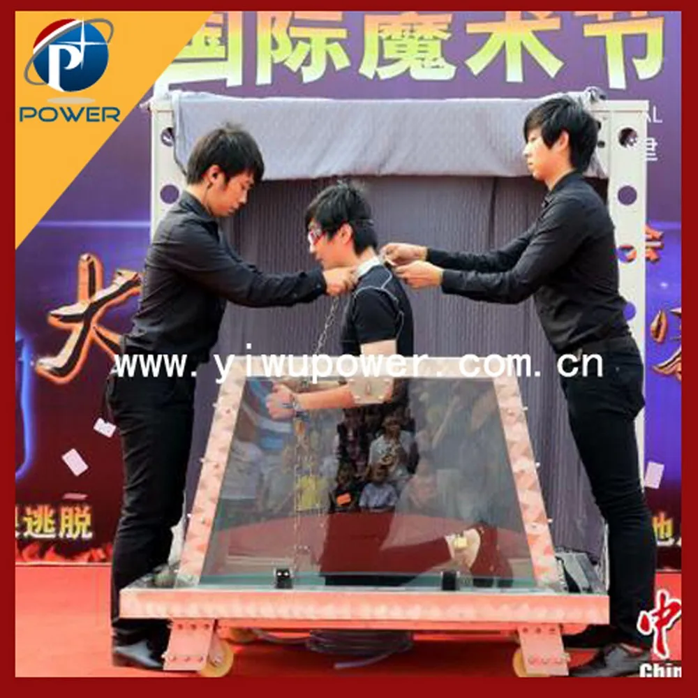 GMG-241 Excape From Water Box Magic Stage Illusions Magic Tricks Magician Props List Stage Magic Illusions For Sale