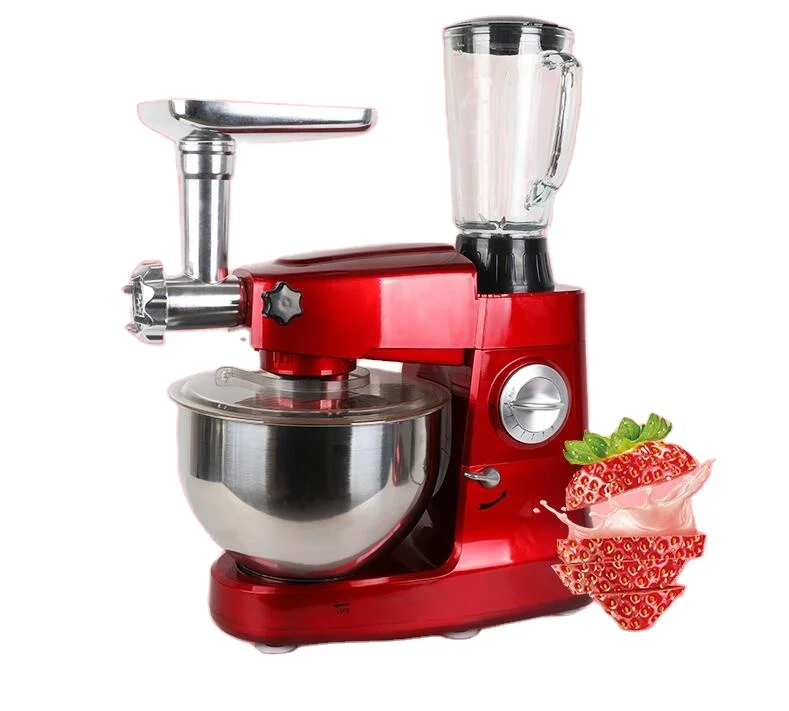 Trio Multifunctional Dough Mixer Automatic Juice Grinder Cooking  Machine Mixer Chef Kneader