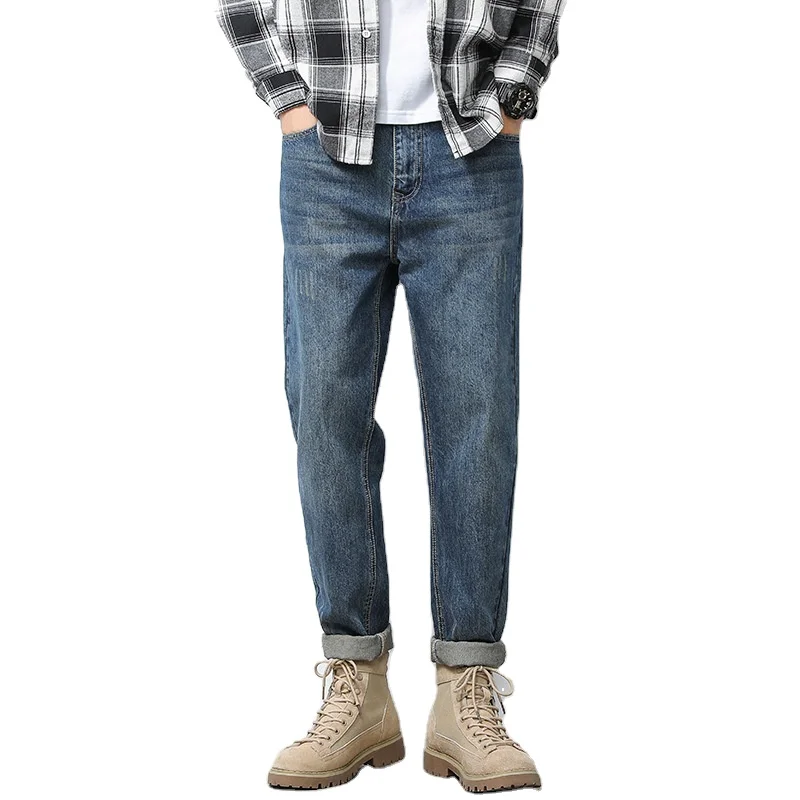 2022 Hot selling custom waterproof cotton jeans pant for men Custom Logo OEM ODM Manufacturer selvedge jeans denim pant mens