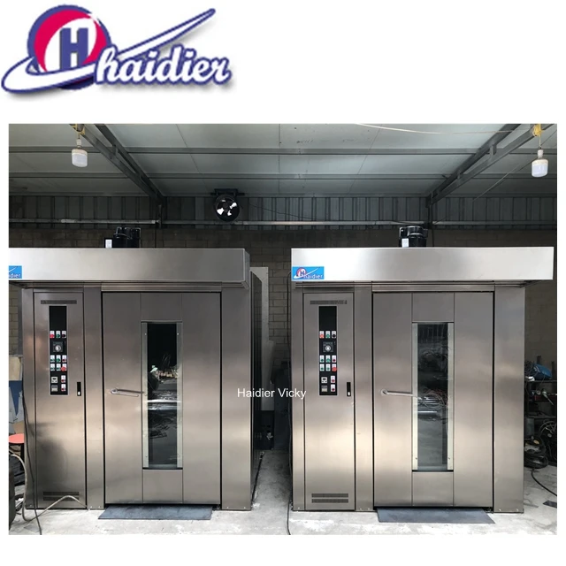 Haidier Professional 16,32,64 Trays Rotary Convection Oven