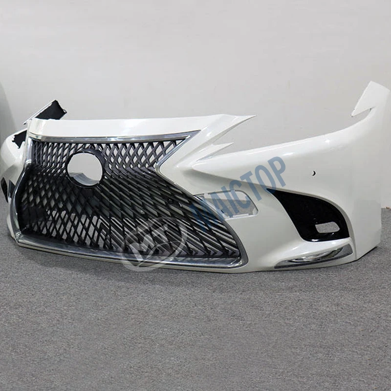 Maictop car accessories facelift upgrade to LS style bumper body kit for lexus es 200 300 series es350 es250 2018-2021