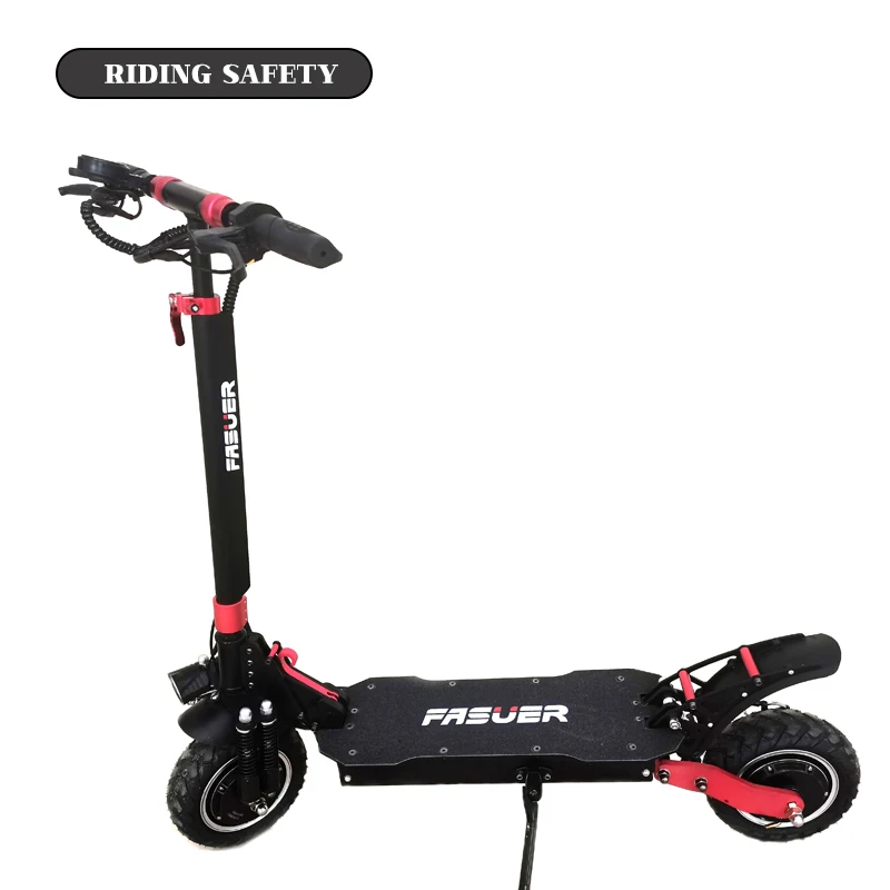 KC Approved Dual Motor Offroad Electric Scooter 52V17.5Ah 800W*2 Mobilty Offroad E Scooter
