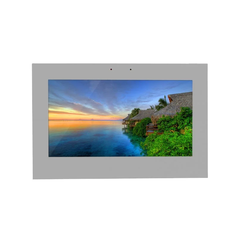 sunlight readable high brightness outdoor Lcd  advertising player wall mount touch screen all in one computer for screen