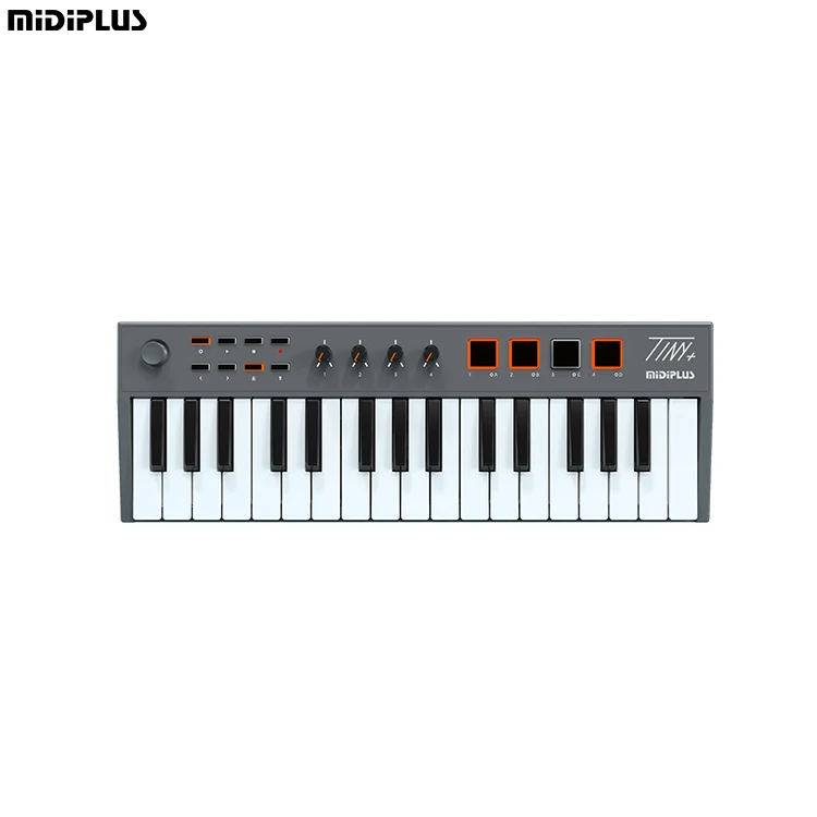 MIDIPLUS TINY+ High-Quality 32-Key Usb Midi Keyboard Mini Instrument Key Design Professional-Grade Music Control Console