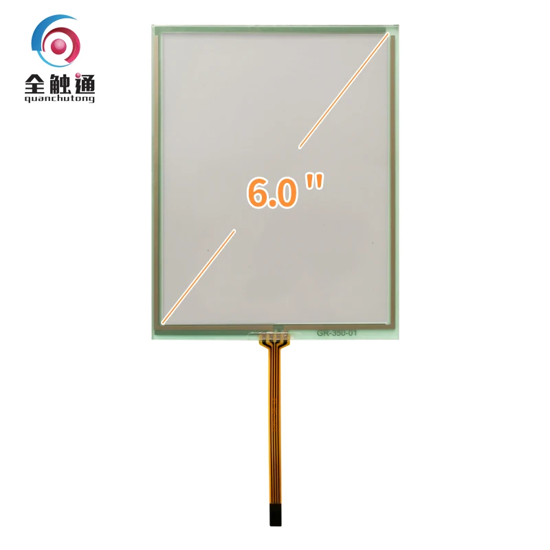 Copier show touch screen D12510/3510/BZ250/350 6 inch 4 wire resistive touch screen