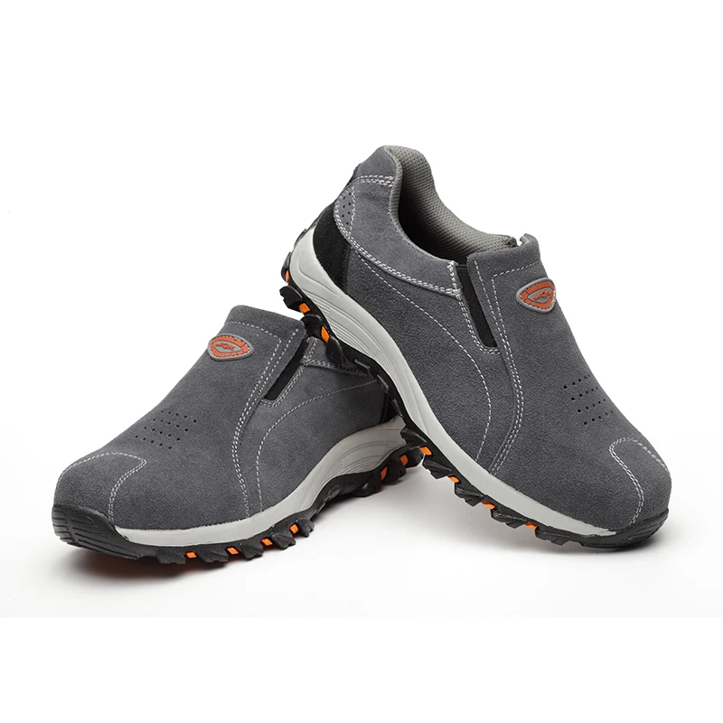 Factory custom new breathable safety shoes, steel toe cap anti-smashing anti-puncture work shoes safety shoes for men