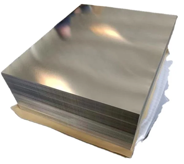 Tinplate Sheet 2.8/2.8  2.0/2.0 Tin Coated For Paint Cans MR Grade Tinplate Steel Sheet