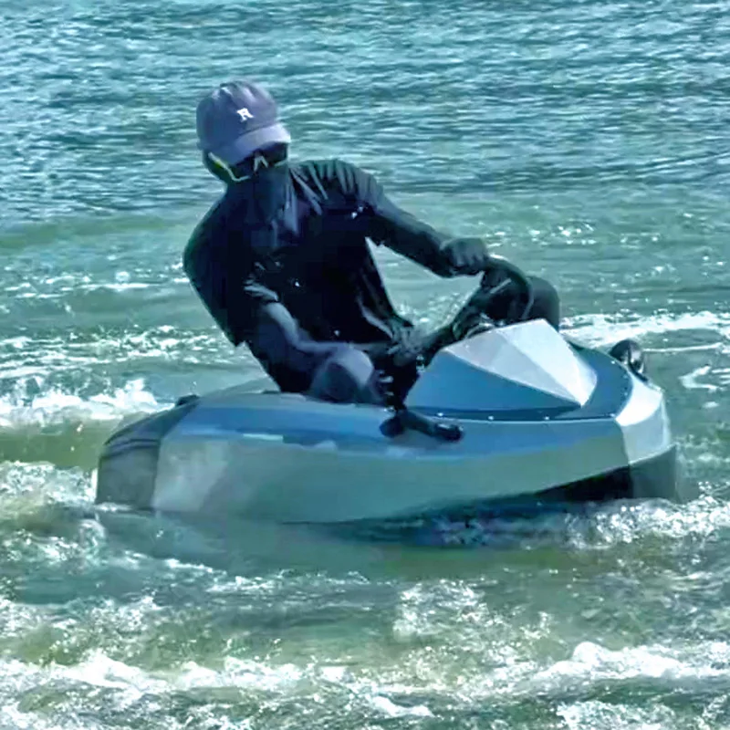 Other Boats High Speed Electric Motor Fiberglass Jetski Watercraft Motorboat Fishing Rescue Boat Rc Boat Ship for Sale