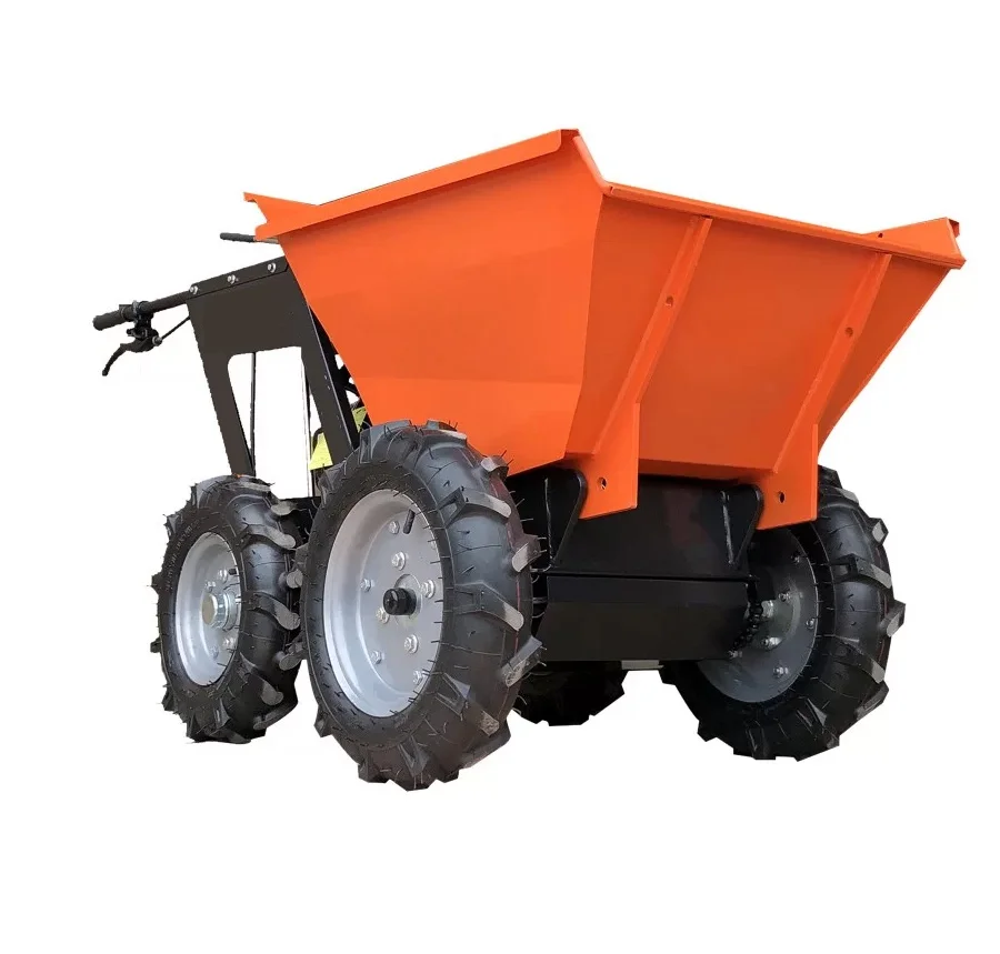 Long Lifetime Mini Dumper  Power barrow Hot Dip  Small Dumper for Construction Use