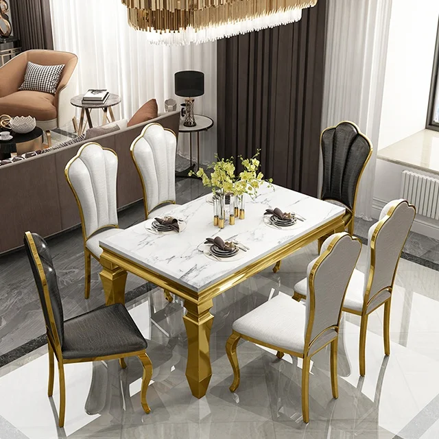 Fashion Home Furniture Karachi Furniture Quality Mirror Dining Table