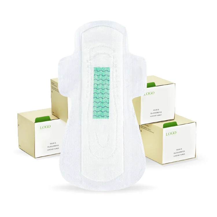 Manufacturer A Grade Sanitary Napkin Bamboo Fibre Biodegradable Disposable Sanitary Pads Sanitary Napkins