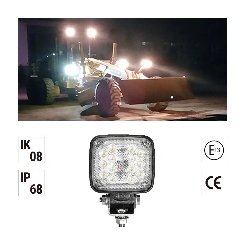 Водонепроницаемые и противоударные внедорожные/сельскохозяйственные машины/Тракторные/Экскаваторные/моторные светодиодные передние задние рабочие