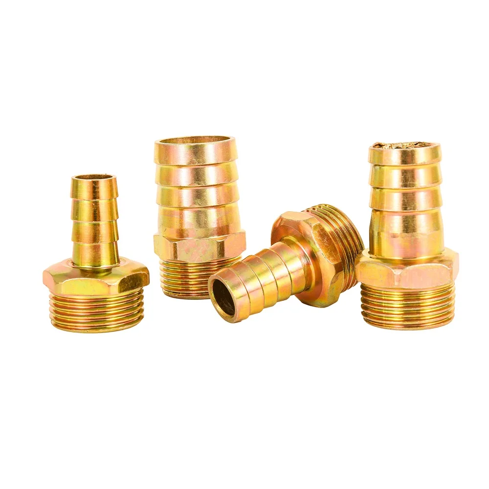 1 inch BSP Male Thread Brass Pipe Fitting Plumbing Fittings Brass Gas Hose Brass Fittings