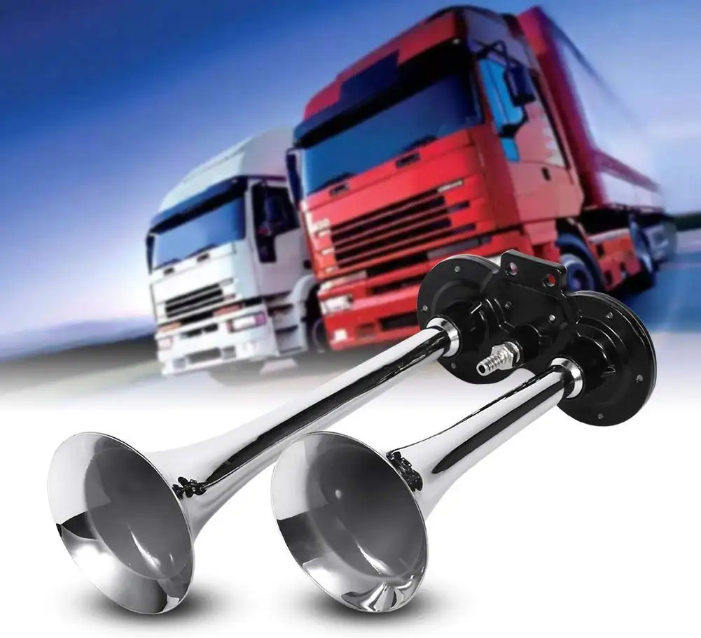 150DB Super Loud Air Horn Kit Speaker Trumpet With Compressor, 12V Car Air Horn