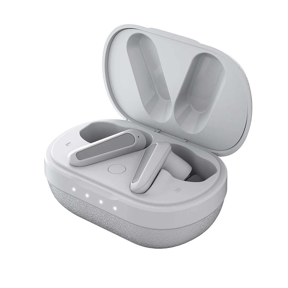 True Wireless TWS Gaming Earbuds Dual Speaker Drivers Frequency Low Latency Earphones Headset Build-in USB Charging Cable G16JB