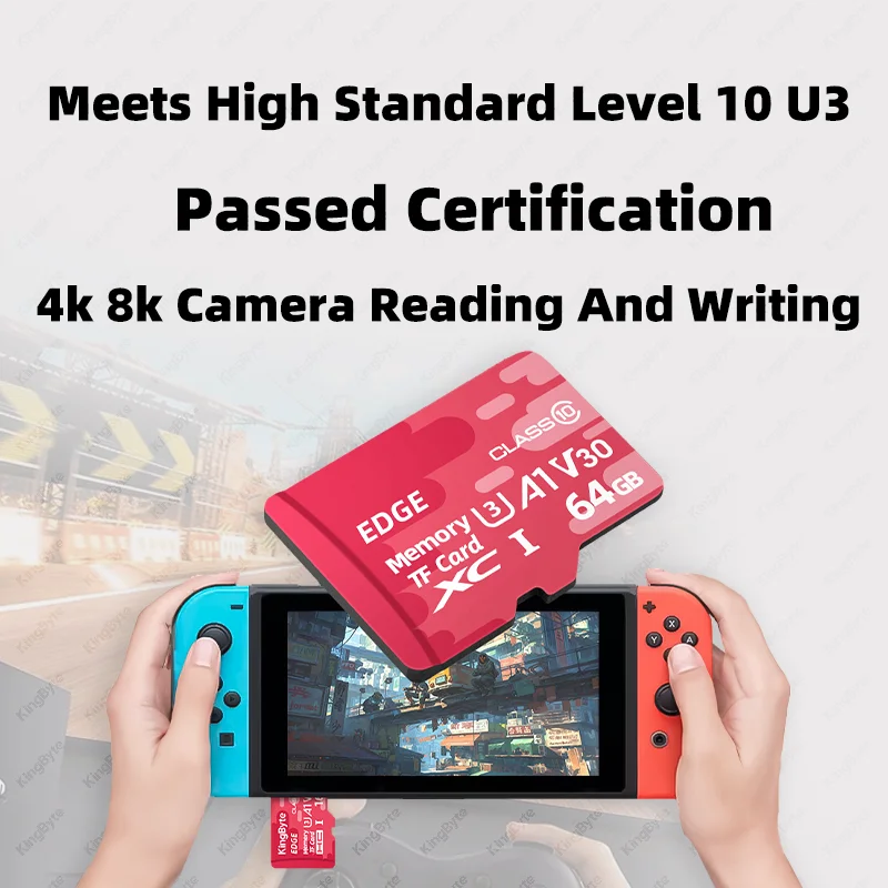 100% Original TF/SD Card 64GB Memory Card for 4K Cameras Card and DVRs SDcard 512MB to 32GB Options