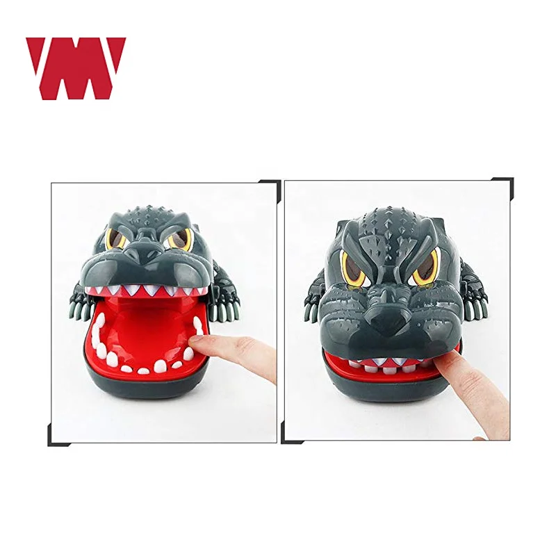  Популярный набор забавных настольных игр динозавр Godzilla стоматолог кусающий палец игрушки для семейной вечеринки интерактивные детей и