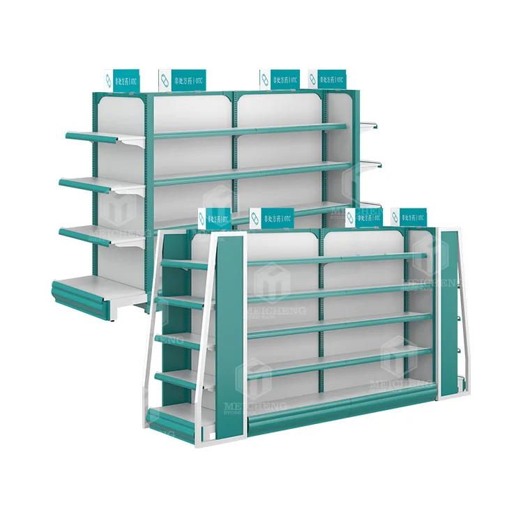 Meicheng Agent Recruitment Medical Store Racks Pharmacy Shelves Drugstore Pharmacy Medical Store Supermarket Shelves
