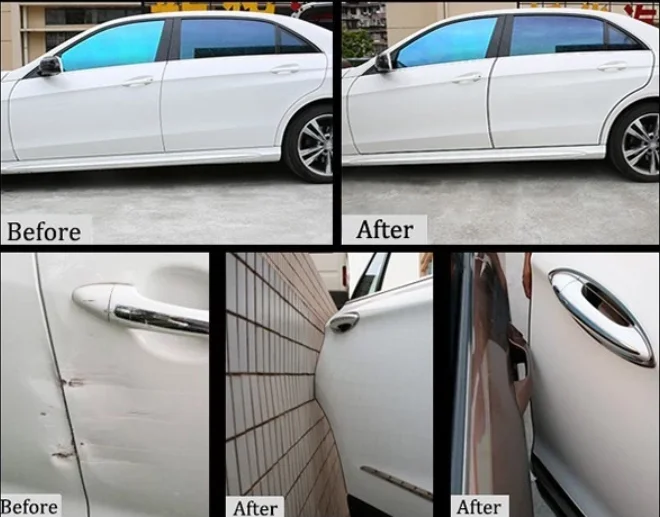 Red Chrome U shape Car Auto Door Decorative Edge Trim Rubber PVC EPDM Seal Strip