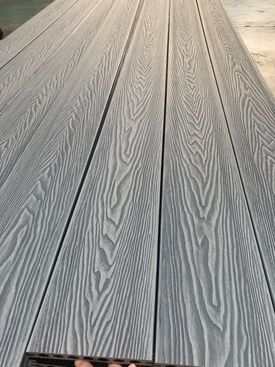 Cheap 3D Wood Grain Wpc Ipe Wood Flooring Price Terrace Outdoor Teak Composite Decking for Swimming Pool Garden Flooring