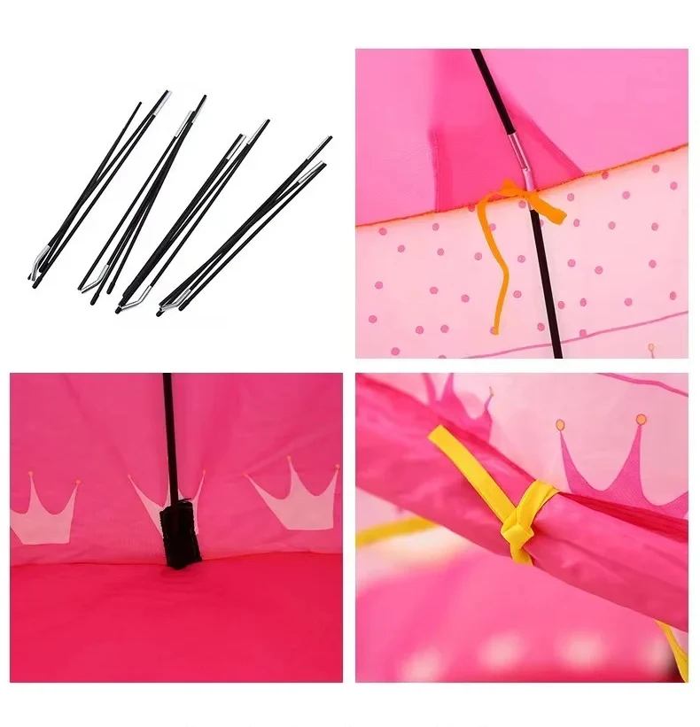 Wholesale Indoor Outdoor kids Play Children Pop Up Play  toy Tents  and custom tent