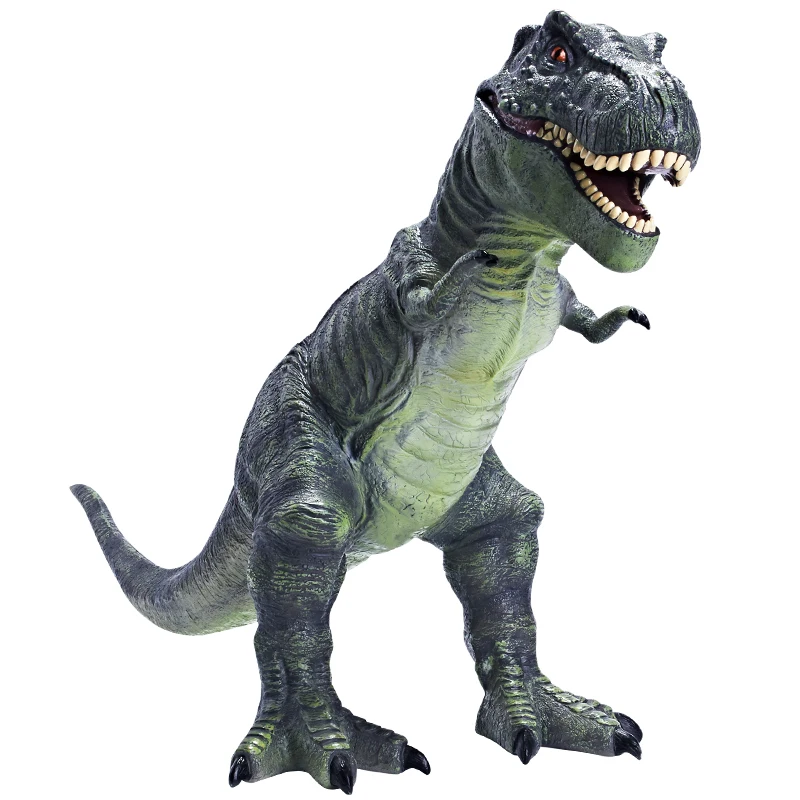 Оригинальный дизайн мягкий винил, ПВХ динозавры 20 дюймов T Rex динозавр тираннозавр Статуэтка динозавра комнатная игра игрушка