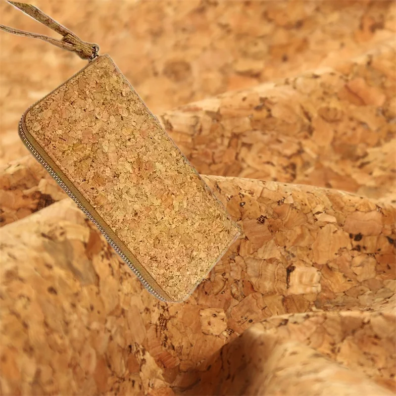 Three-dimensional wood grain: pure natural cork, soft and thick, small color blocks, sawdust, washable fabric