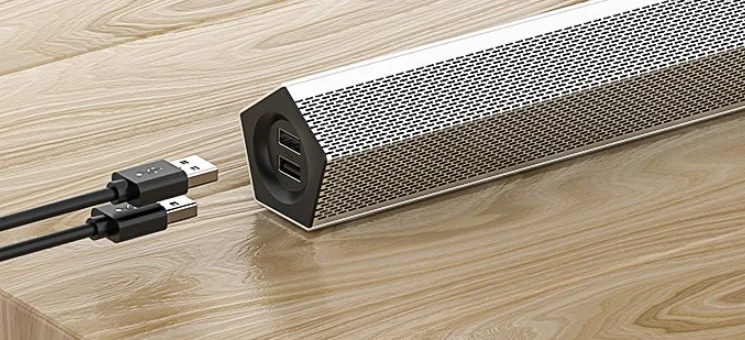 
PENGFAIES SPA520+ USB Mini speaker of laptop 20W 5Years Warranty Stereo 