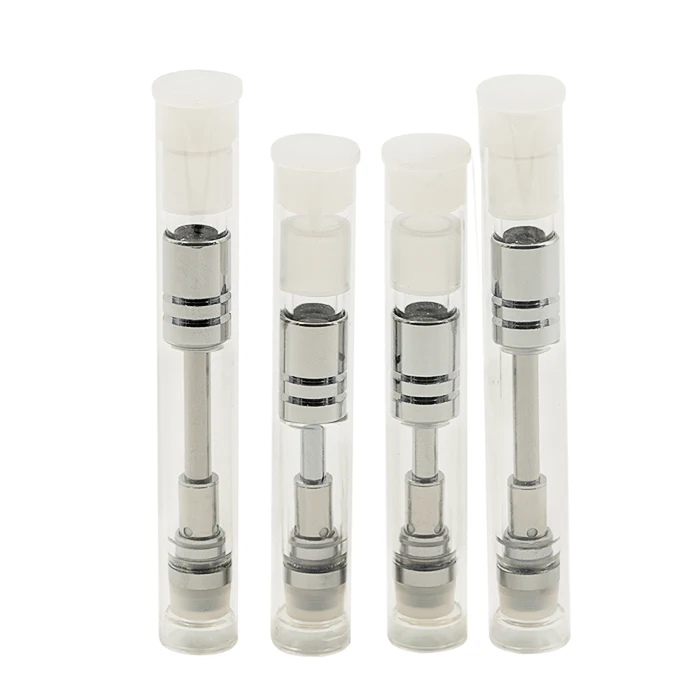 
Free samples cbd products Classic 510 thread vape cartridge 92a3 ceramic vaporizer cartridge with silver glass tip 