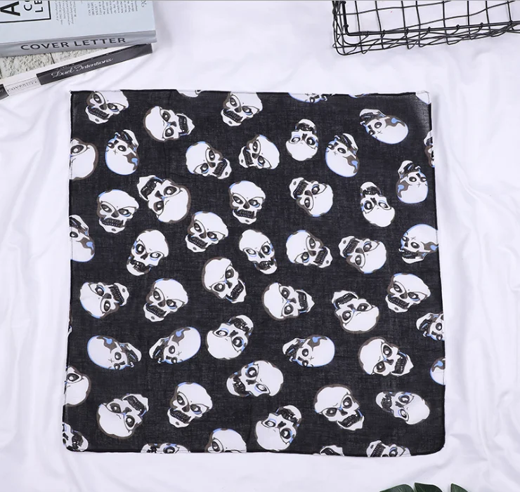 seamless disco chef bandana cap thick cat christmas breast cancer full head orange riding bandana