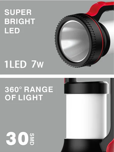 Lontor Hot Selling Super Durable Rechargeable LED Searchlight SL096A