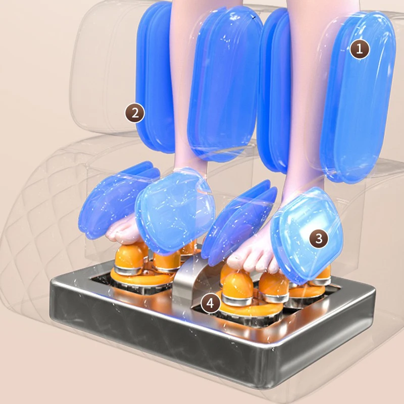 New Style 4d Sl Track luxury massage chair Manipulator Thai Stretch Full Body Massage Chair For Body