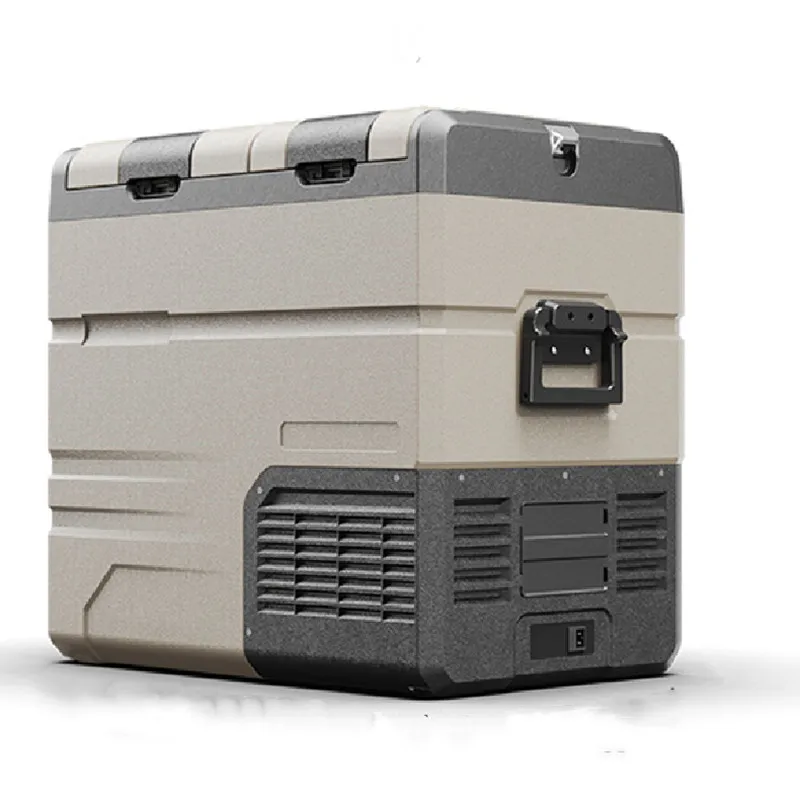 12v 220v Outside Household Wheeled Small Compressor Camping Car Refrigerator 45 Liters