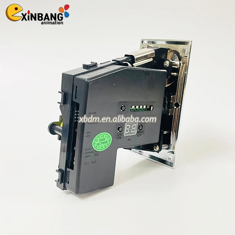 Factory Supplier 616 Multi 6 Coins Coin Selector Cpu Comparable Multi Coin Acceptor for Arcade Game Machine Parts