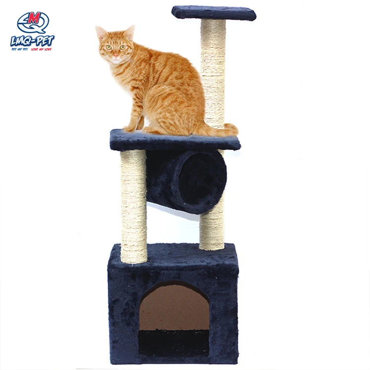 pet scratcher house tower condo Cat Climbing trees Sisal Scratching Posts Cat Scratcher Tree Tower Climbing