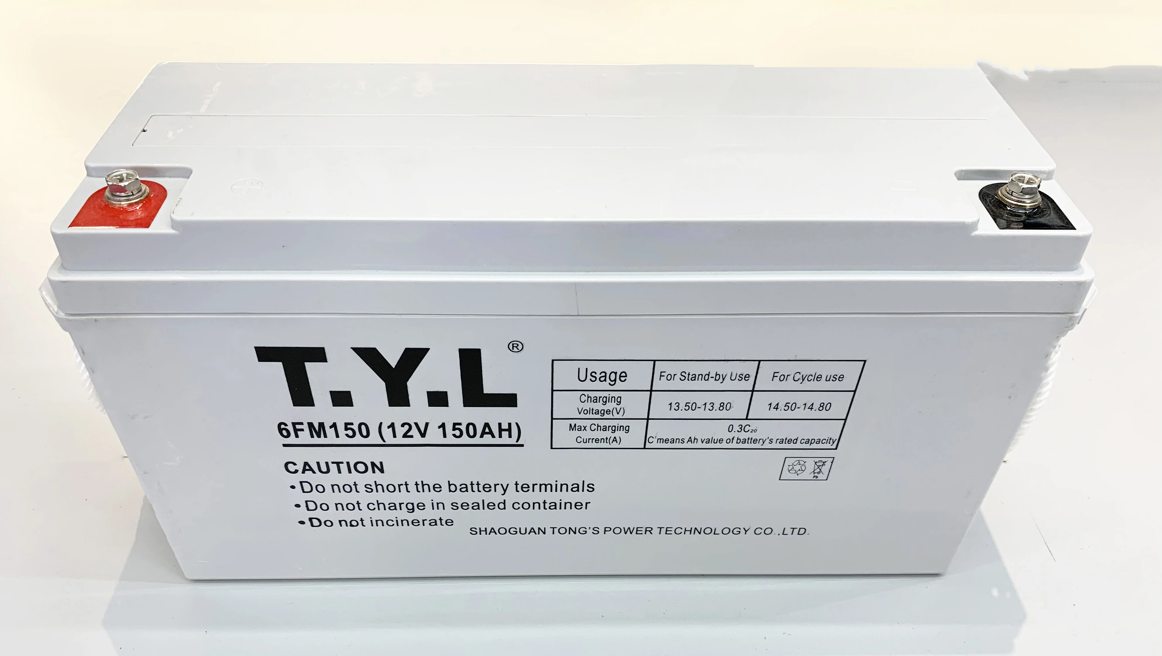 T.Y.L solar energy store 12V 150AH agm vrla battery 24v agm deep cycle battery 300A buy solar batteries for photovoltaic system