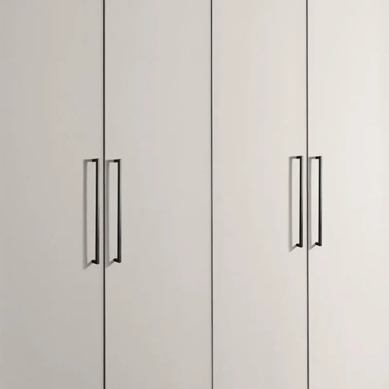 Modern Simple Cabinets Wardrobe Drawer Handle Kitchen Drawer Cupboard Square Pull Handle